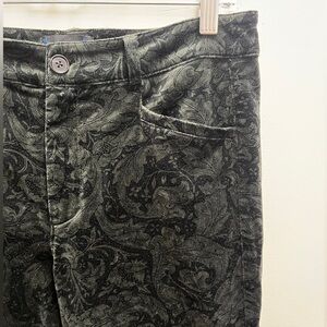 Morris&Co X PAIGE Naomi Bootcut pants dark forest